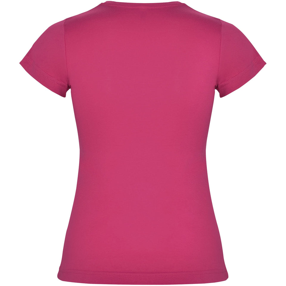 T-shirt a maniche corte da donna Jamaica personalizzato con logo - Pubblienne