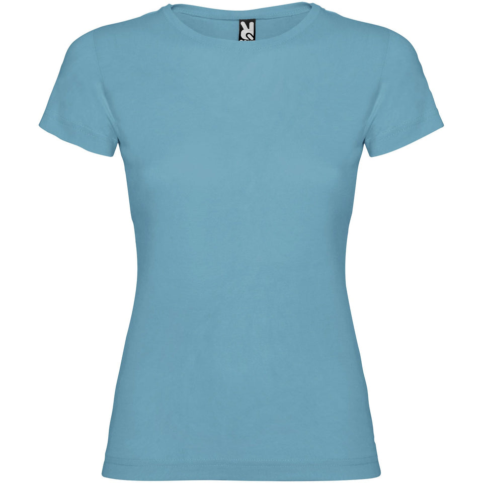 T-shirt a maniche corte da donna Jamaica personalizzato con logo - Pubblienne