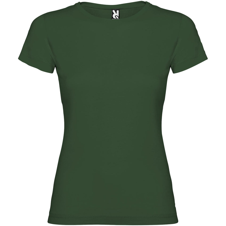 T-shirt a maniche corte da donna Jamaica personalizzato con logo - Pubblienne