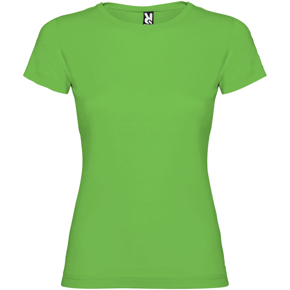 T-shirt a maniche corte da donna Jamaica personalizzato con logo - Pubblienne