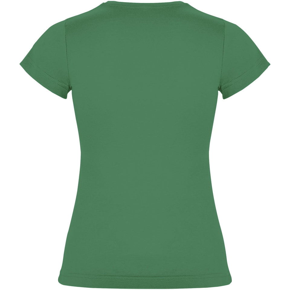 T-shirt a maniche corte da donna Jamaica personalizzato con logo - Pubblienne