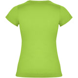 T-shirt a maniche corte da donna Jamaica personalizzato con logo - Pubblienne
