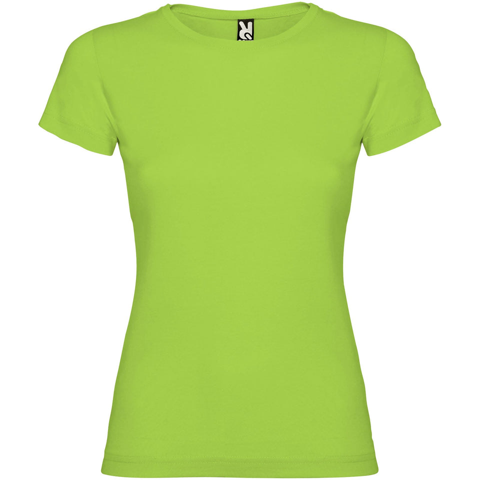 T-shirt a maniche corte da donna Jamaica personalizzato con logo - Pubblienne