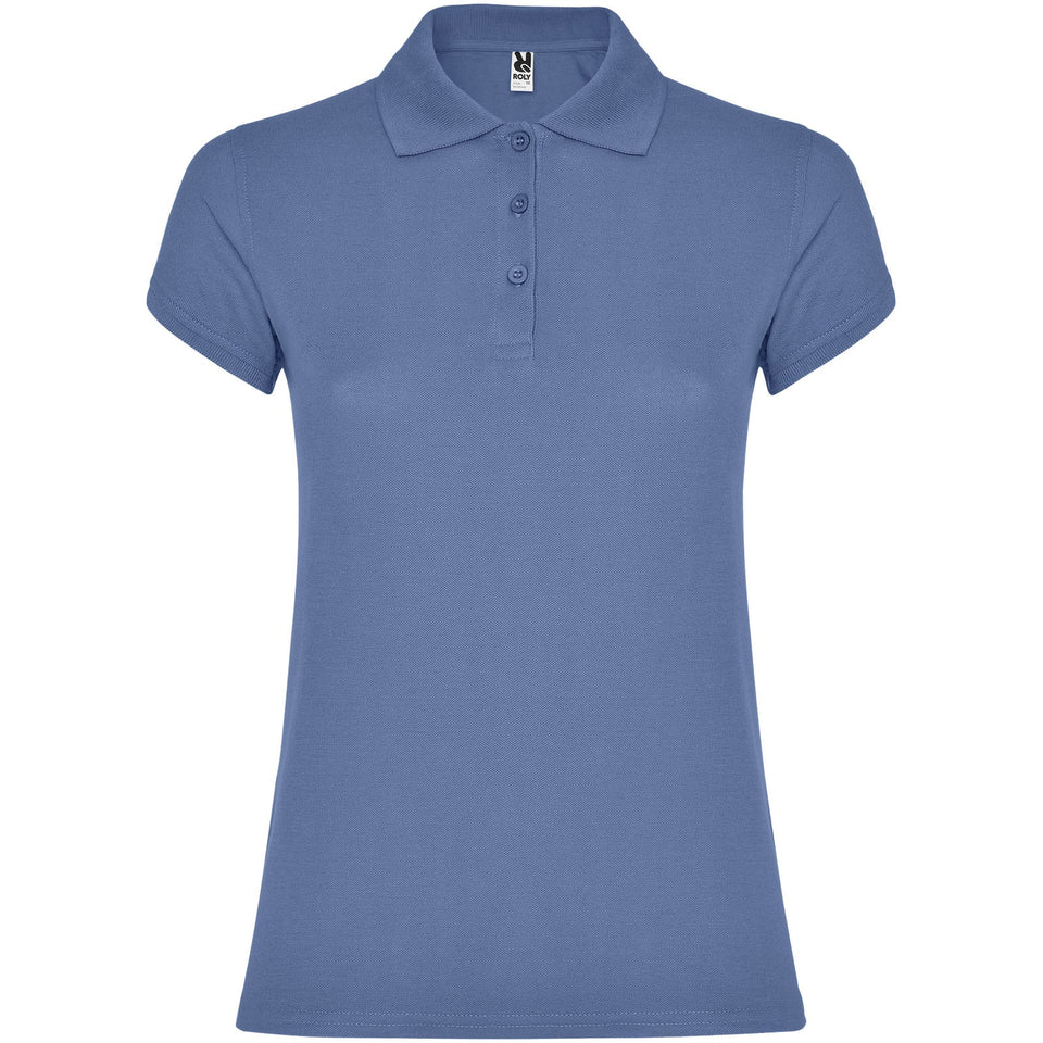 Polo da donna a maniche corte Star personalizzato con logo - Pubblienne