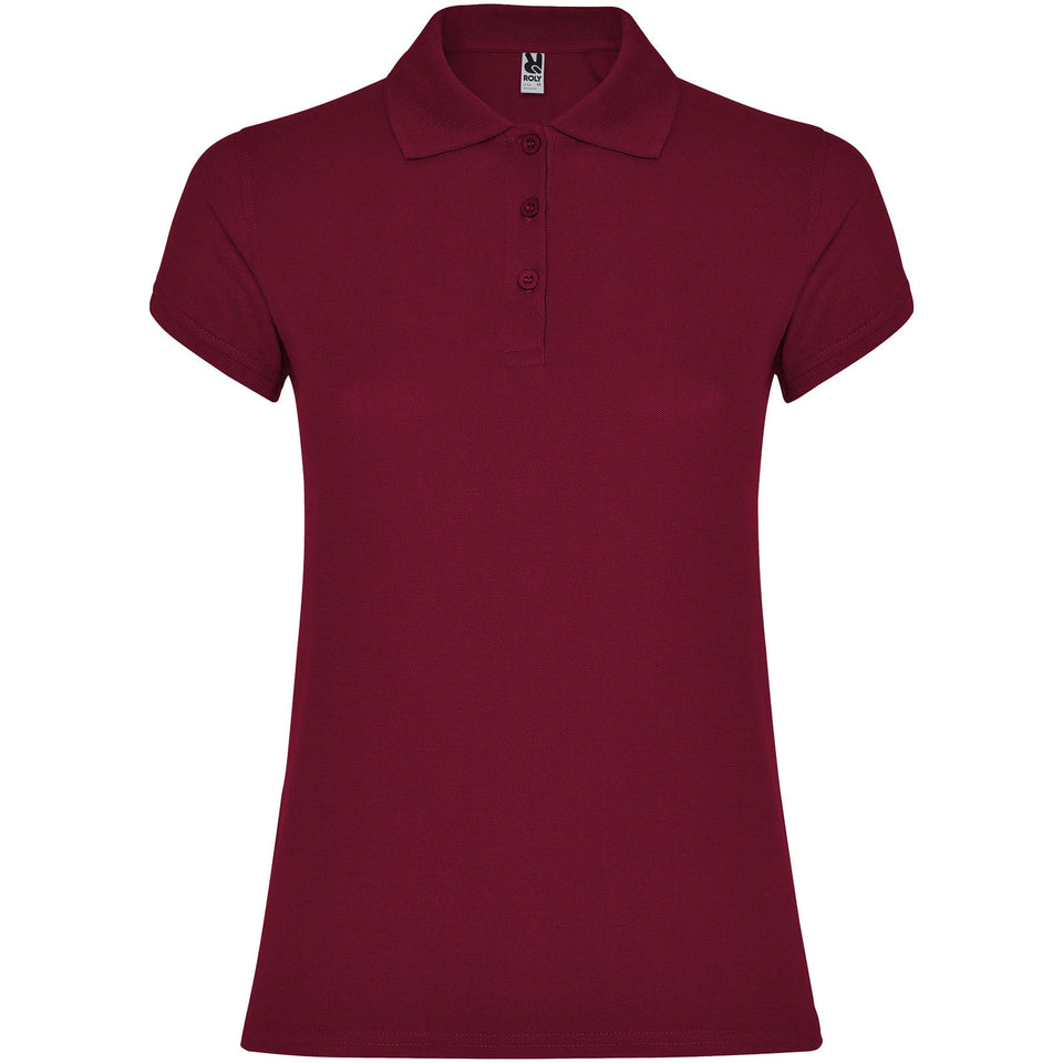 Polo da donna a maniche corte Star personalizzato con logo - Pubblienne