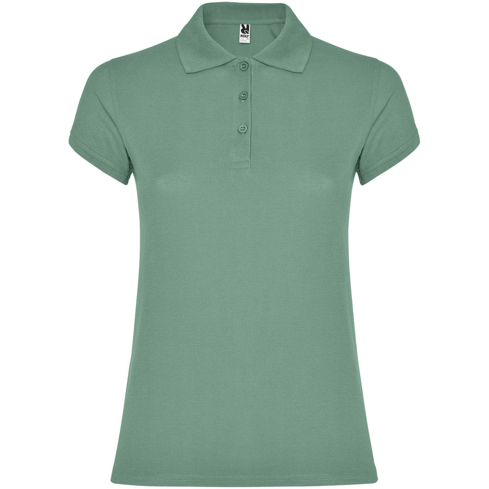 Polo da donna a maniche corte Star personalizzato con logo - Pubblienne