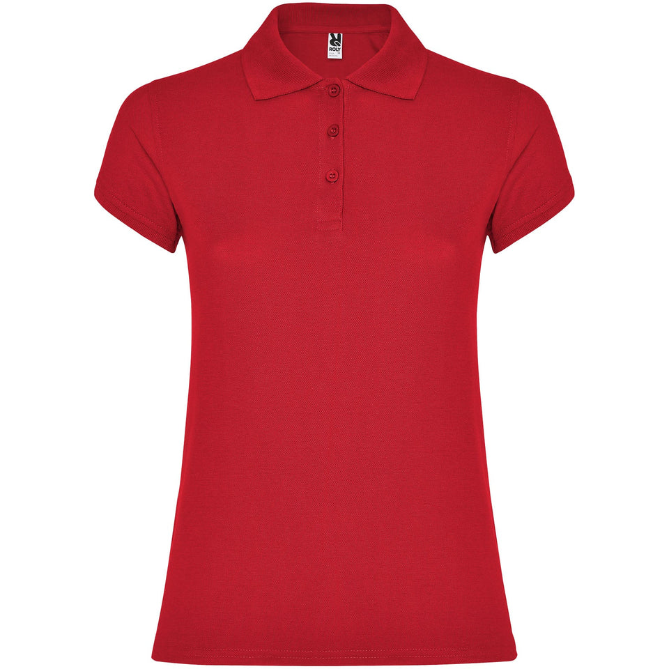 Polo da donna a maniche corte Star personalizzato con logo - Pubblienne