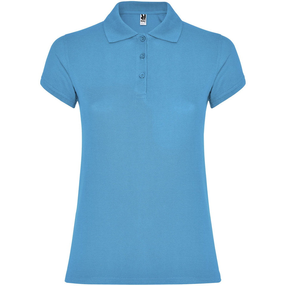 Polo da donna a maniche corte Star personalizzato con logo - Pubblienne