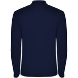Polo da uomo a maniche lunghe Estrella personalizzato con logo - Pubblienne