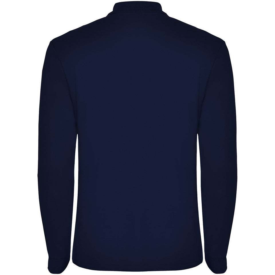 Polo da uomo a maniche lunghe Estrella personalizzato con logo - Pubblienne