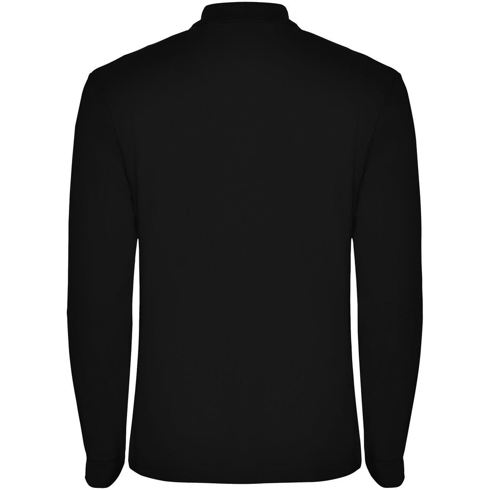 Polo da uomo a maniche lunghe Estrella personalizzato con logo - Pubblienne