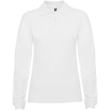 Polo da donna a maniche lunghe Estrella personalizzato con logo - Pubblienne