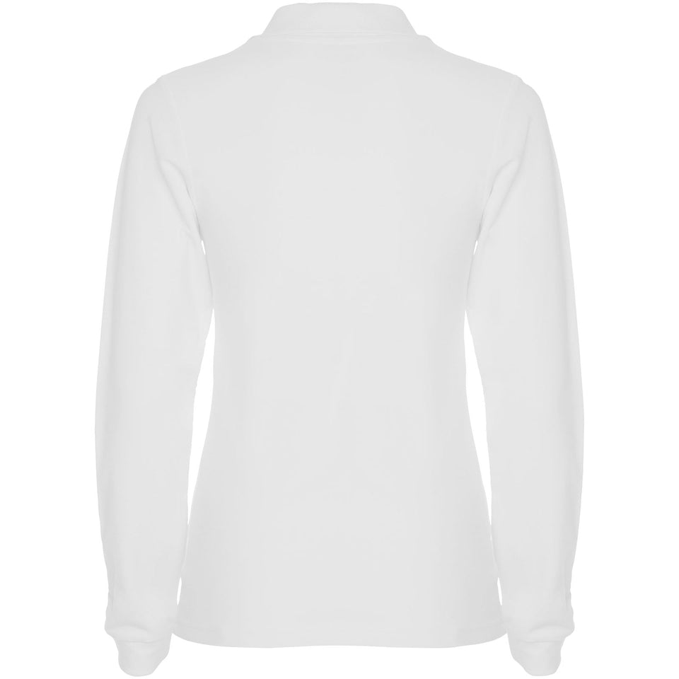 Polo da donna a maniche lunghe Estrella personalizzato con logo - Pubblienne