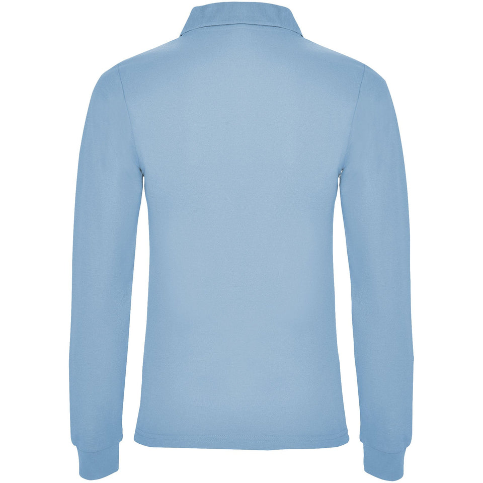 Polo da donna a maniche lunghe Estrella personalizzato con logo - Pubblienne