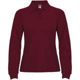 Polo da donna a maniche lunghe Estrella personalizzato con logo - Pubblienne