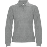 Polo da donna a maniche lunghe Estrella personalizzato con logo - Pubblienne