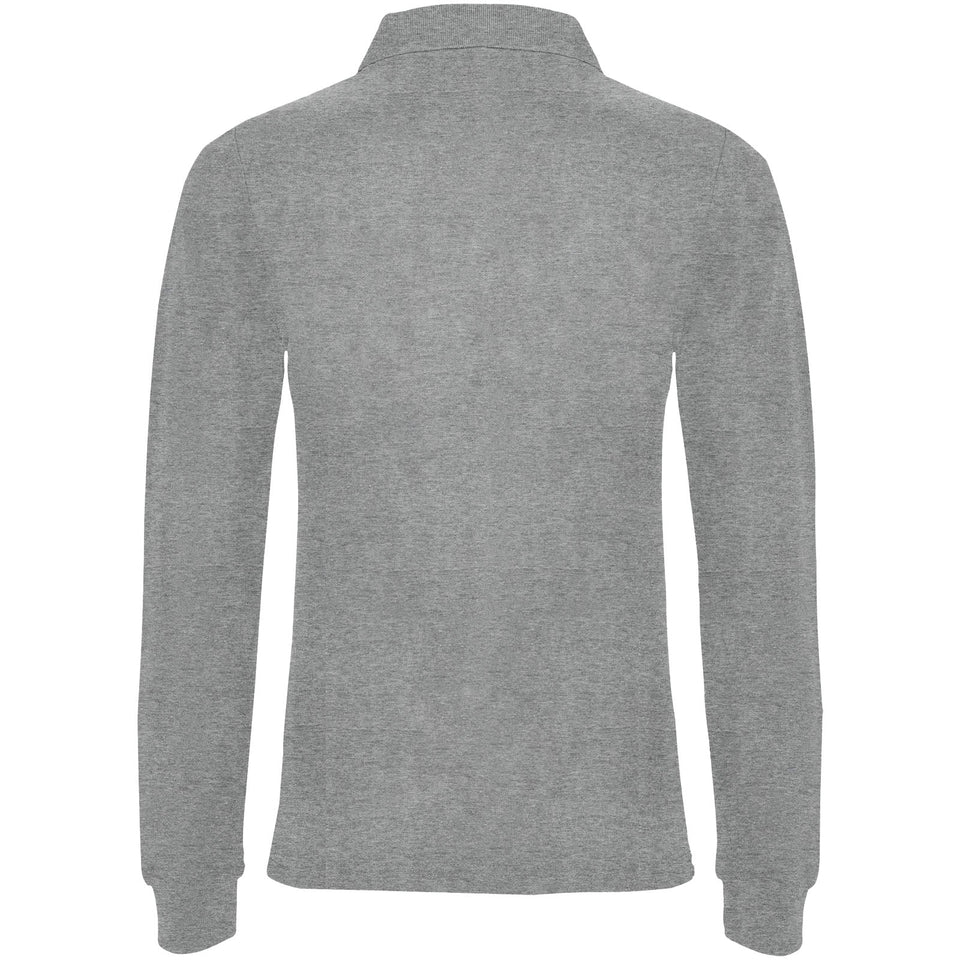 Polo da donna a maniche lunghe Estrella personalizzato con logo - Pubblienne