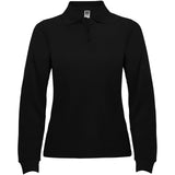 Polo da donna a maniche lunghe Estrella personalizzato con logo - Pubblienne