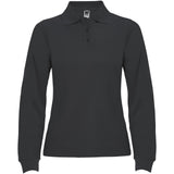 Polo da donna a maniche lunghe Estrella personalizzato con logo - Pubblienne