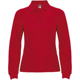 Polo da donna a maniche lunghe Estrella personalizzato con logo - Pubblienne