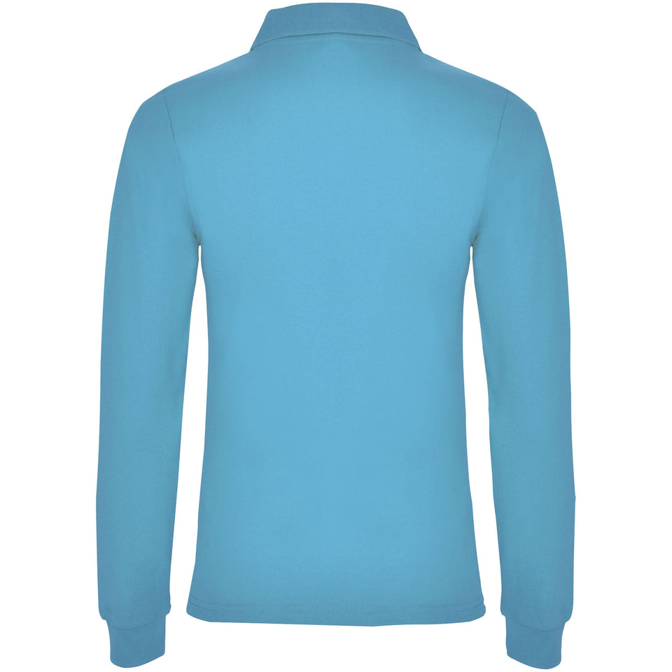 Polo da donna a maniche lunghe Estrella personalizzato con logo - Pubblienne
