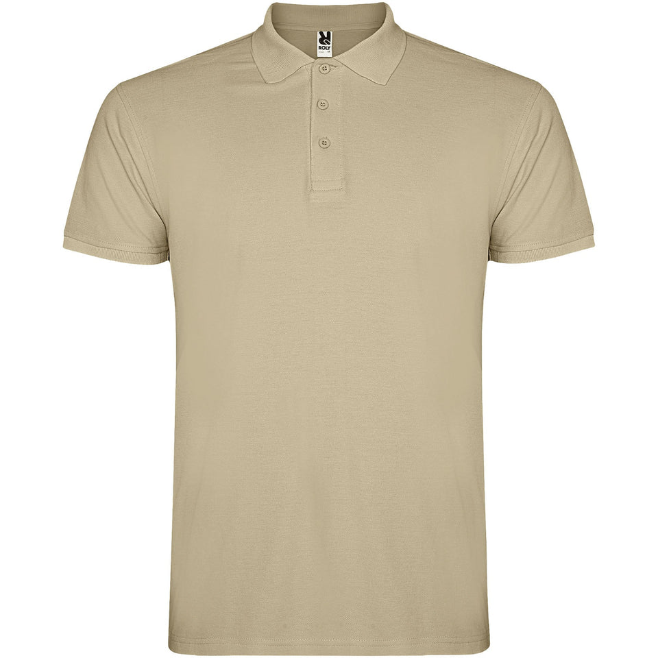 Polo da uomo a maniche corte Star personalizzato con logo - Pubblienne