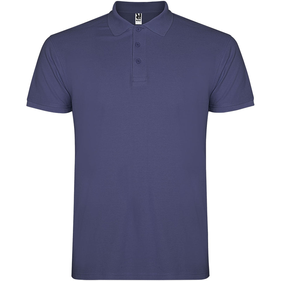 Polo da uomo a maniche corte Star personalizzato con logo - Pubblienne