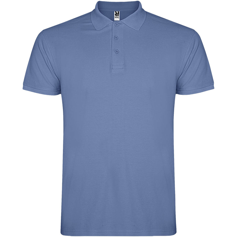 Polo da uomo a maniche corte Star personalizzato con logo - Pubblienne