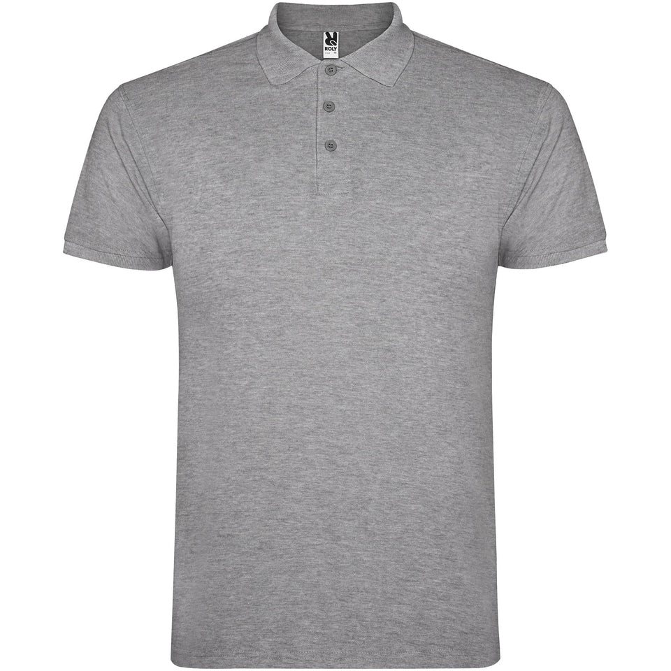 Polo da uomo a maniche corte Star personalizzato con logo - Pubblienne