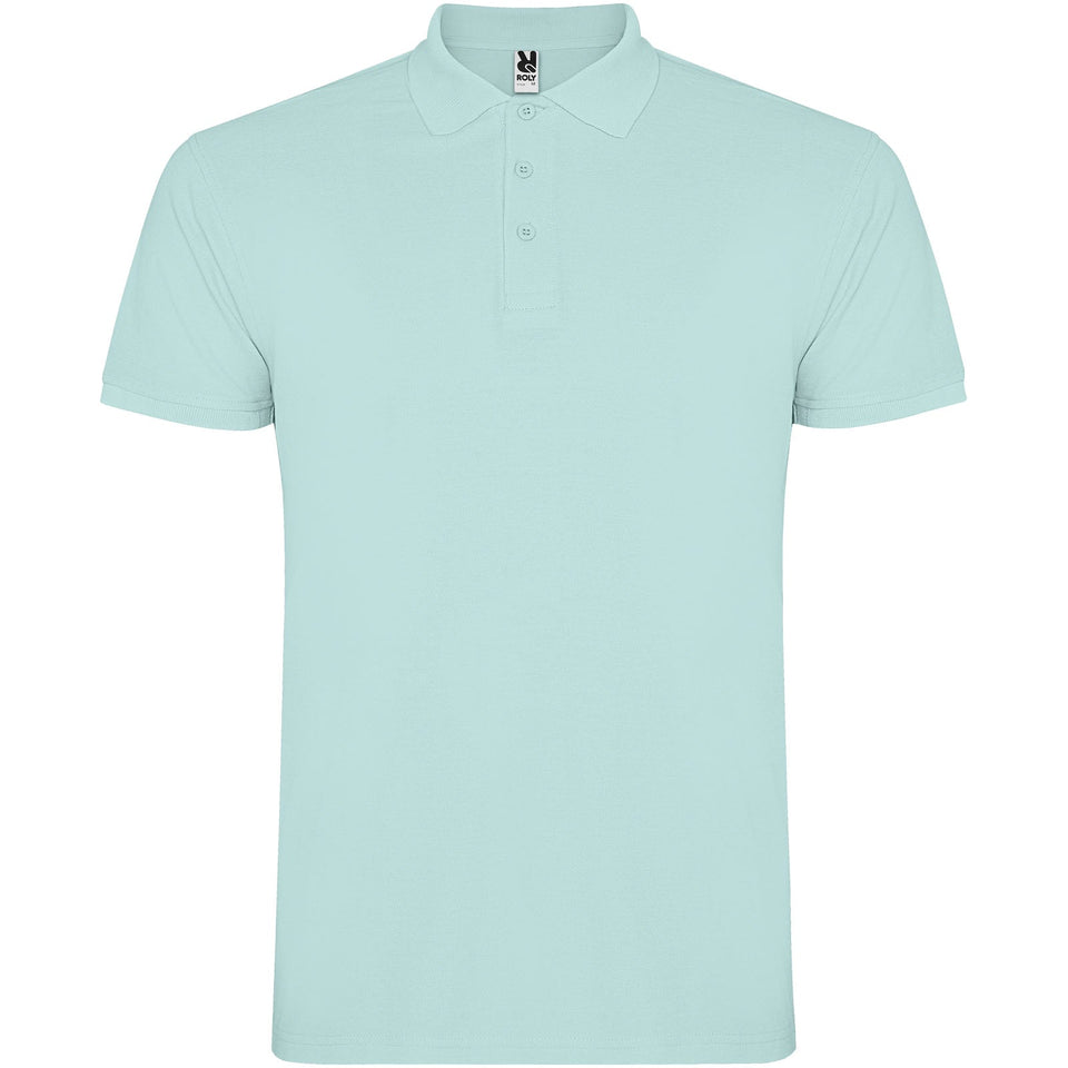 Polo da uomo a maniche corte Star personalizzato con logo - Pubblienne