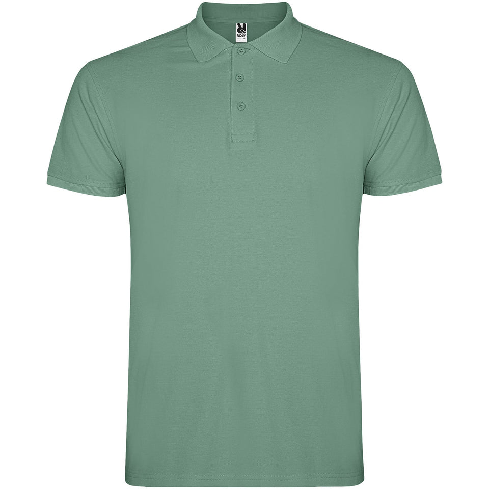 Polo da uomo a maniche corte Star personalizzato con logo - Pubblienne