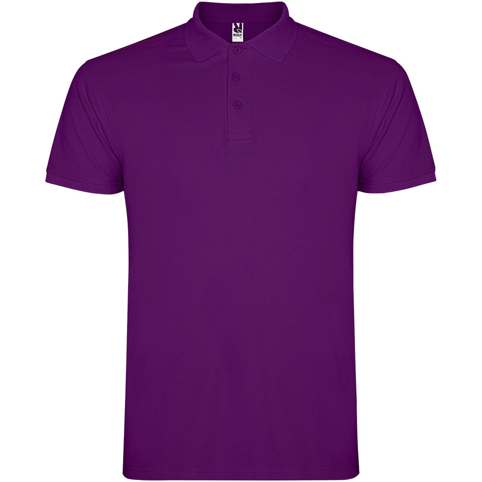 Polo da uomo a maniche corte Star personalizzato con logo - Pubblienne