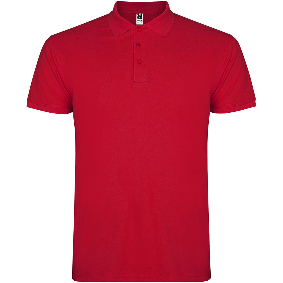 Polo da uomo a maniche corte Star personalizzato con logo - Pubblienne