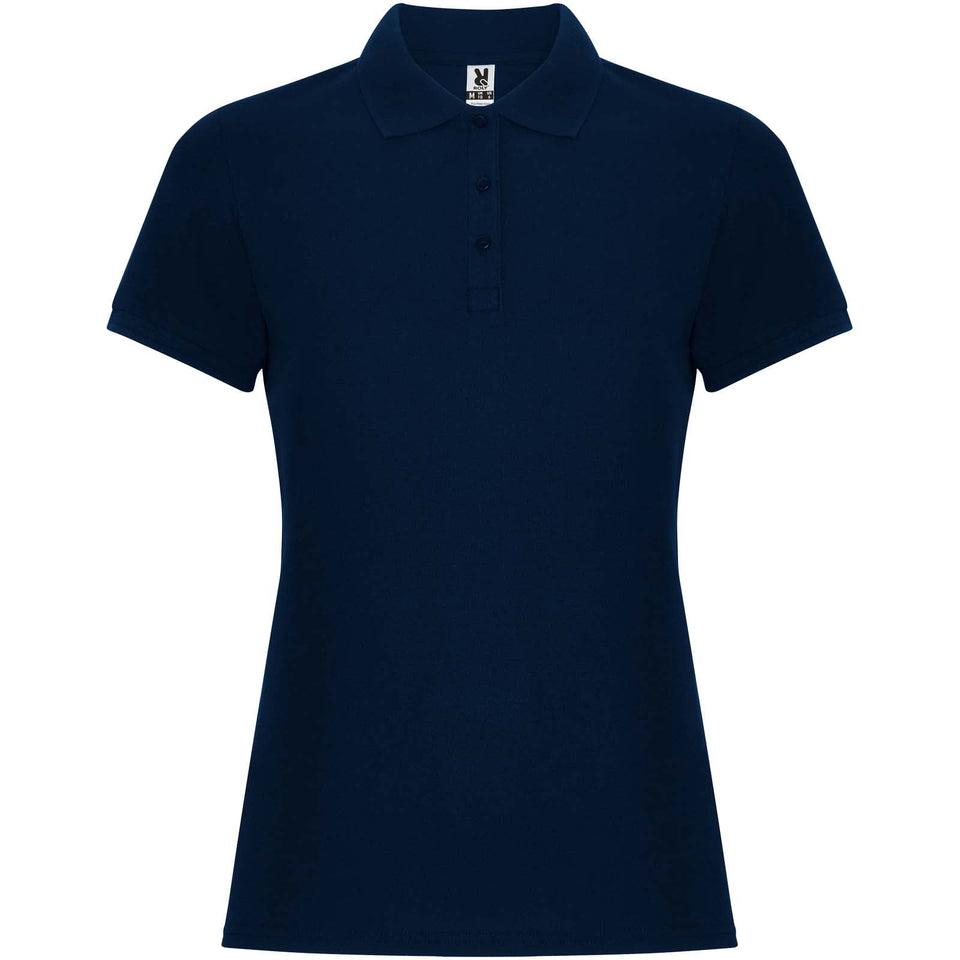 Polo da donna a maniche corte Pegaso Premium personalizzato con logo - Pubblienne