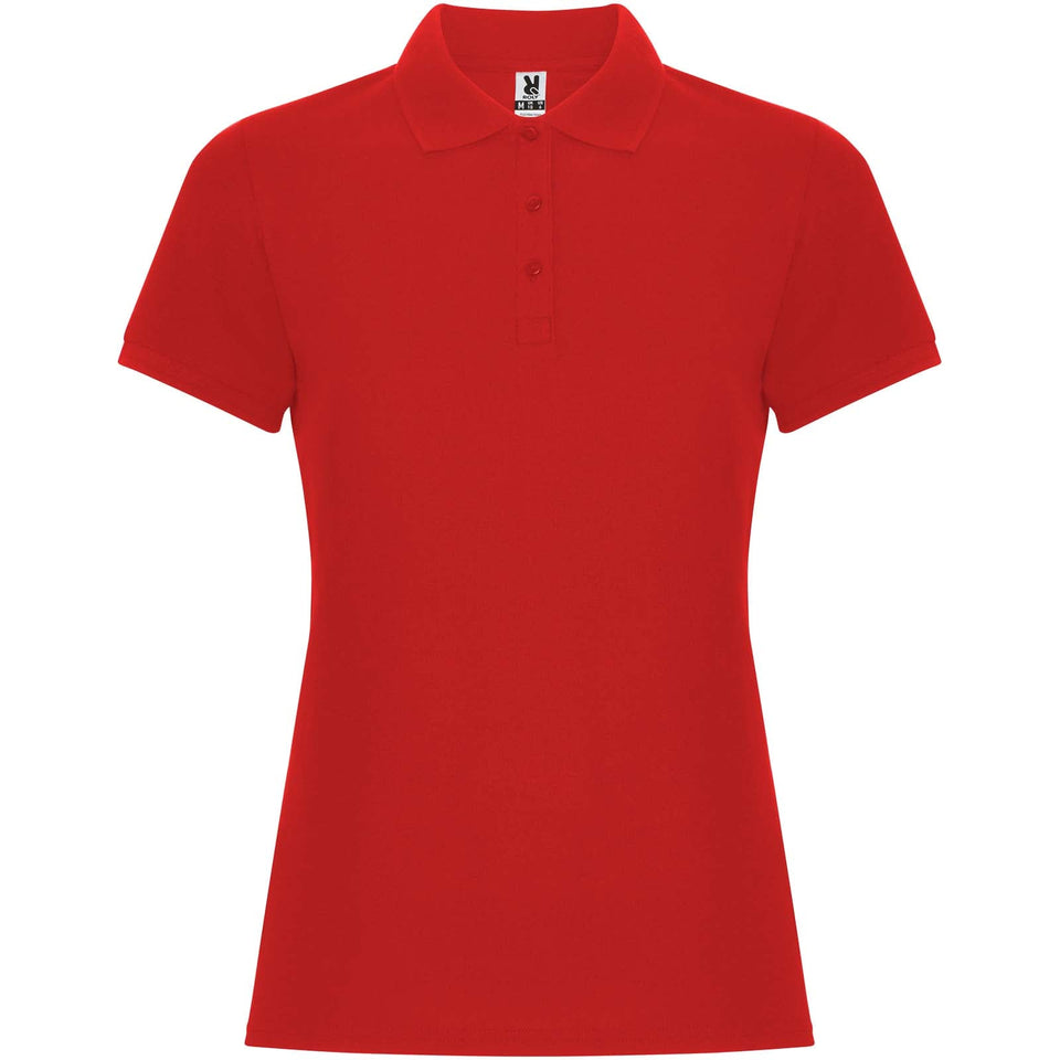 Polo da donna a maniche corte Pegaso Premium personalizzato con logo - Pubblienne