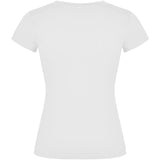 T-shirt a maniche corte con scollo a V da donna Victoria personalizzato con logo - Pubblienne