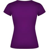 T-shirt a maniche corte con scollo a V da donna Victoria personalizzato con logo - Pubblienne
