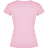 T-shirt a maniche corte con scollo a V da donna Victoria personalizzato con logo - Pubblienne