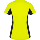 T-shirt sportiva a maniche corte da donna Shanghai personalizzato con logo - Pubblienne
