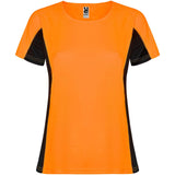 T-shirt sportiva a maniche corte da donna Shanghai personalizzato con logo - Pubblienne