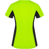 T-shirt sportiva a maniche corte da donna Shanghai personalizzato con logo - Pubblienne