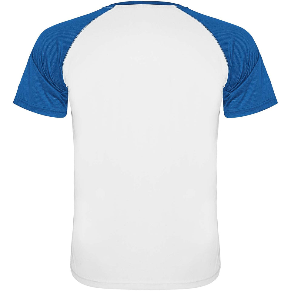 T-shirt sportiva a maniche corte unisex Indianapolis personalizzato con logo - Pubblienne
