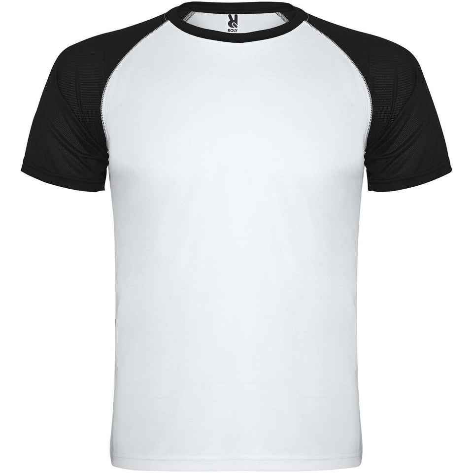 T-shirt sportiva a maniche corte unisex Indianapolis personalizzato con logo - Pubblienne