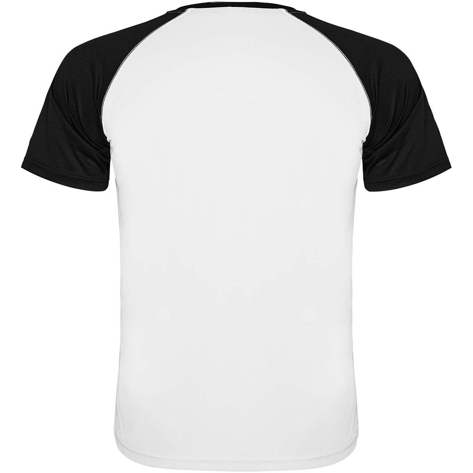 T-shirt sportiva a maniche corte unisex Indianapolis personalizzato con logo - Pubblienne