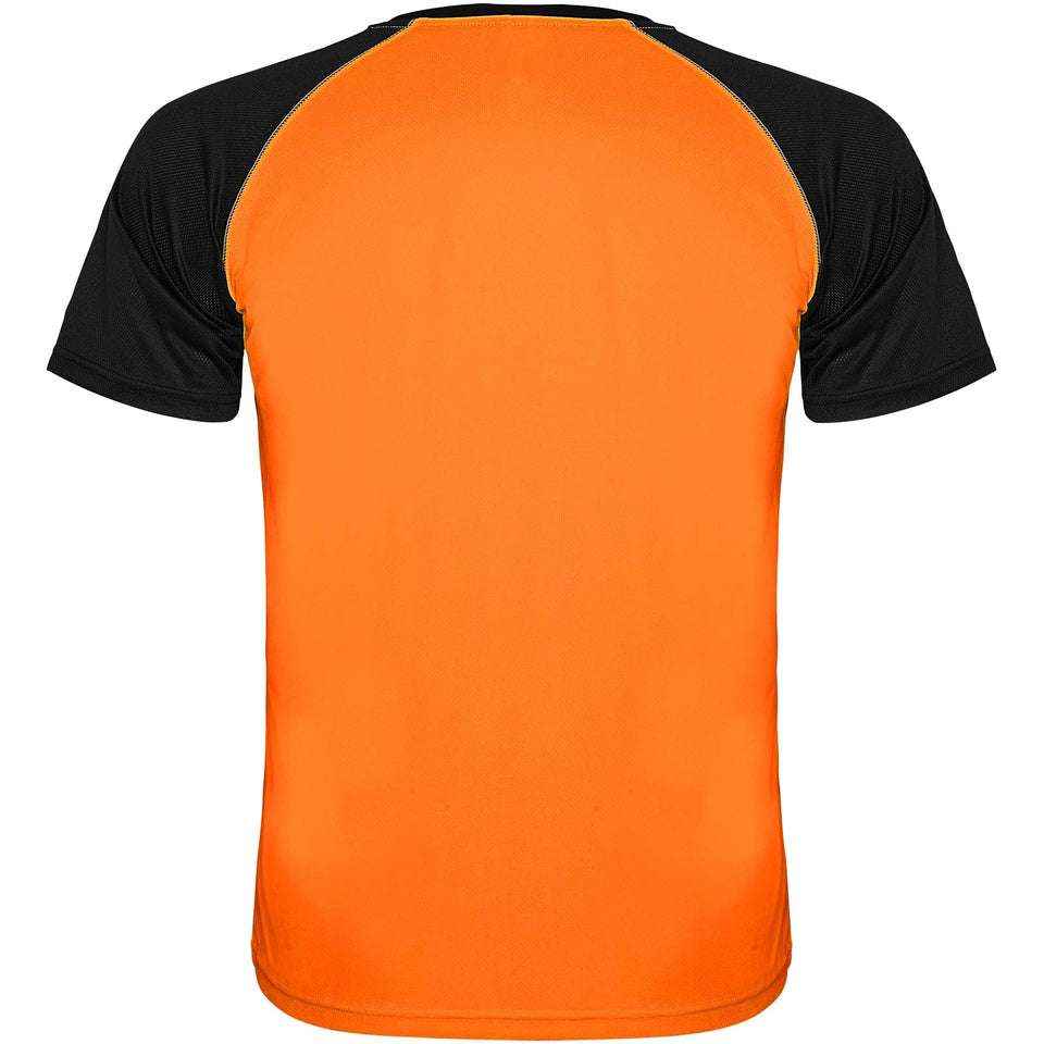 T-shirt sportiva a maniche corte unisex Indianapolis personalizzato con logo - Pubblienne