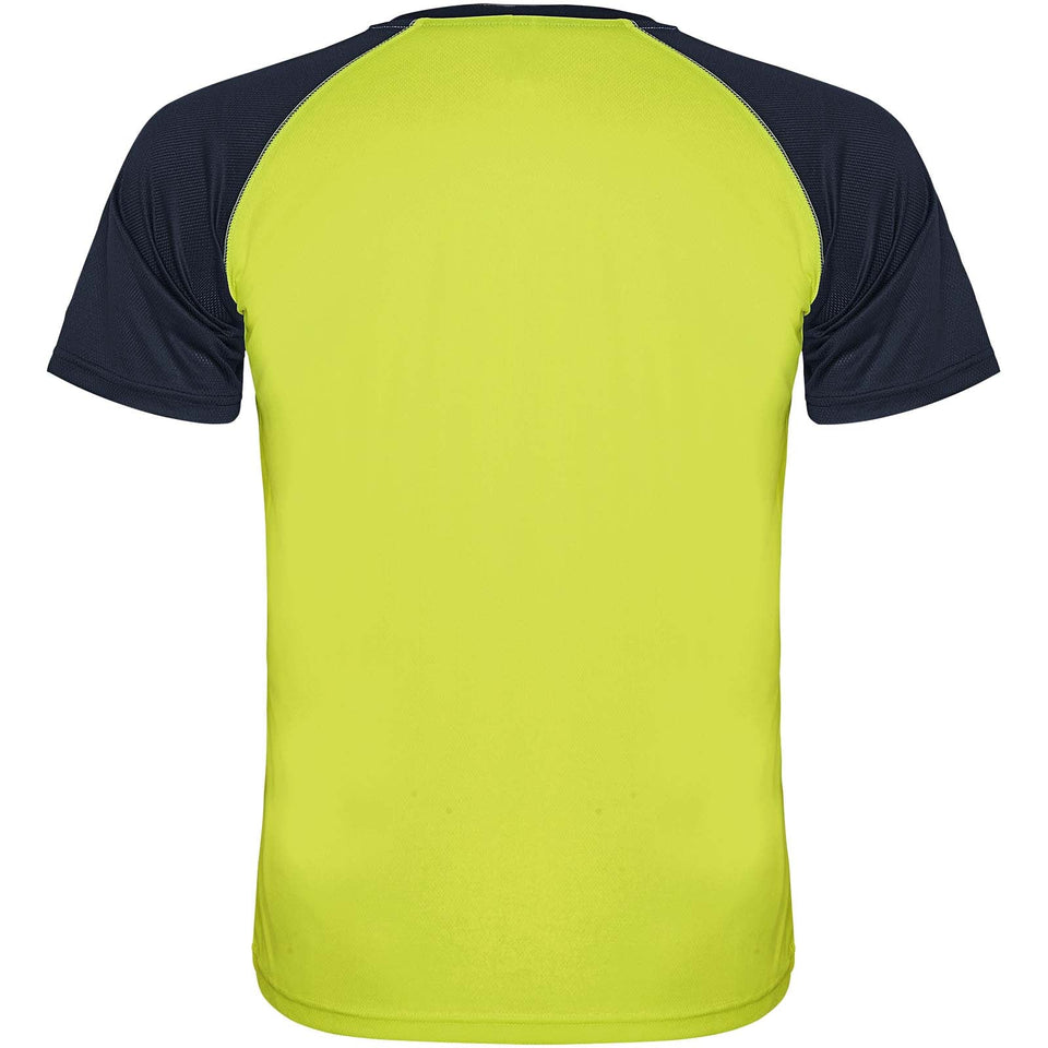 T-shirt sportiva a maniche corte unisex Indianapolis personalizzato con logo - Pubblienne