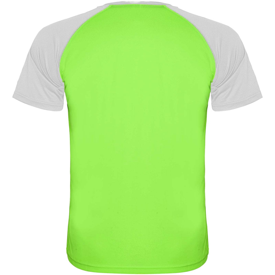 T-shirt sportiva a maniche corte unisex Indianapolis personalizzato con logo - Pubblienne