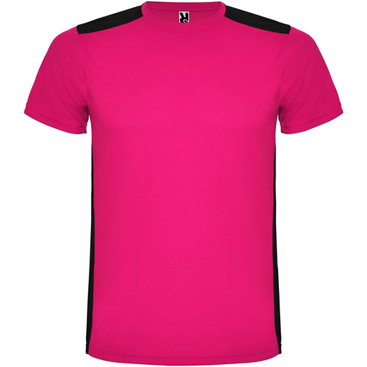 T-shirt sportiva a maniche corte unisex Detroit personalizzato con logo - Pubblienne