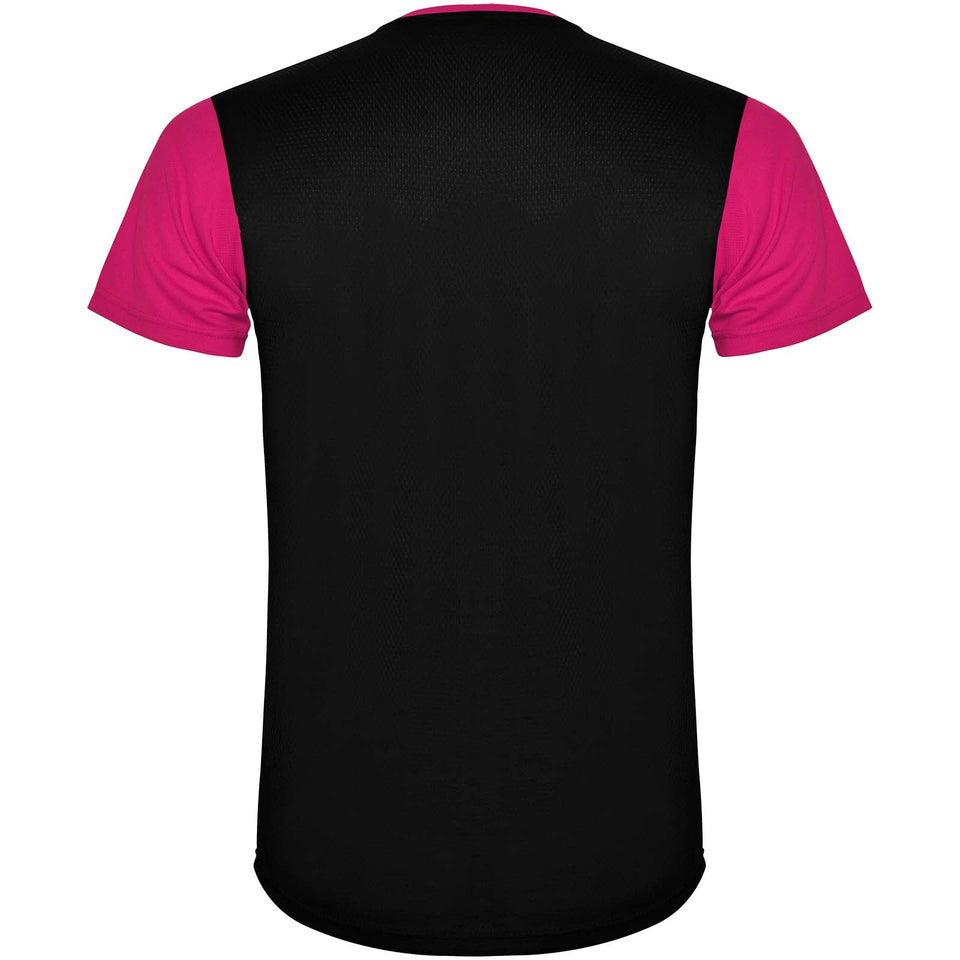 T-shirt sportiva a maniche corte unisex Detroit personalizzato con logo - Pubblienne
