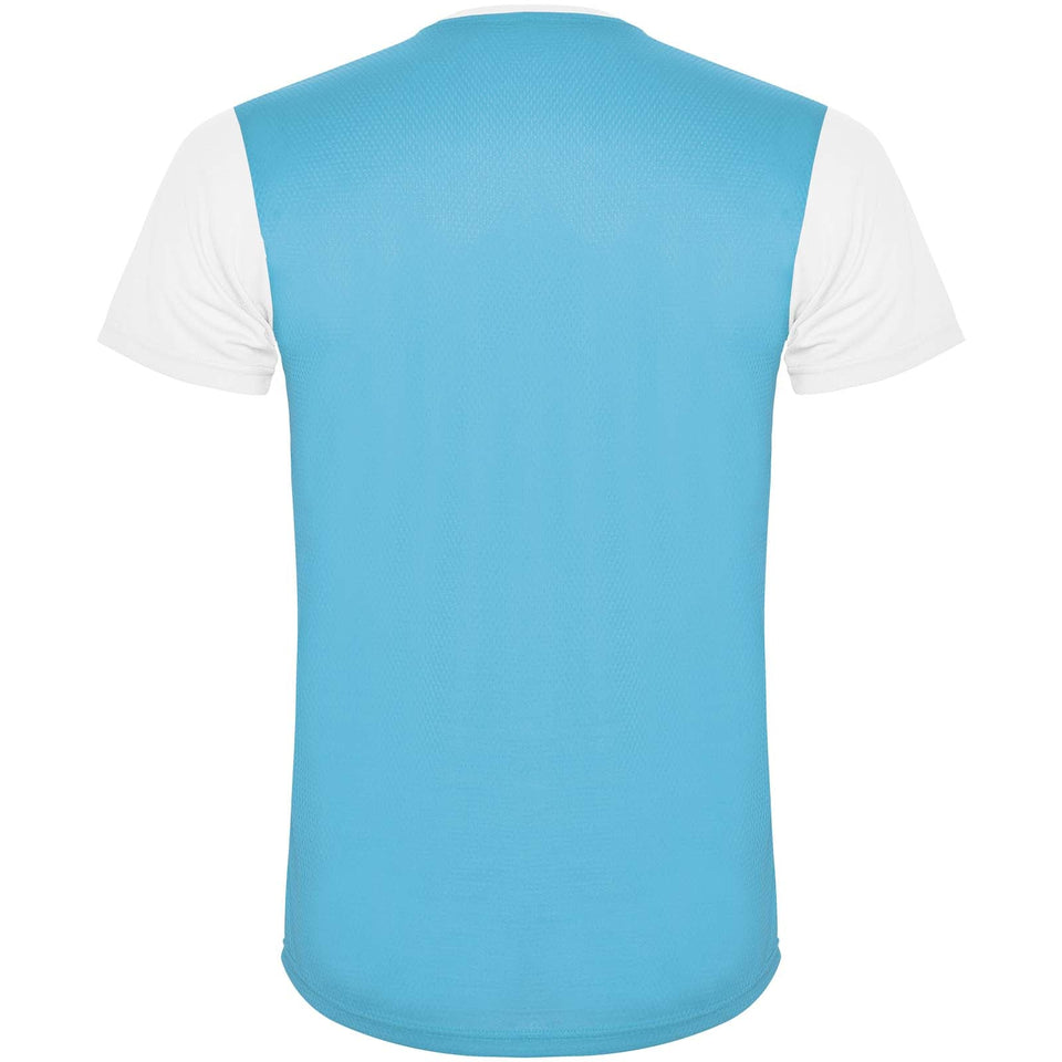 T-shirt sportiva a maniche corte unisex Detroit personalizzato con logo - Pubblienne